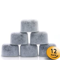 12-Pack KEURIG Replacement Water Filters: Keurig compatible, activated charcoal kuerig water filter for Keurig 2.0 and 1.0 machines