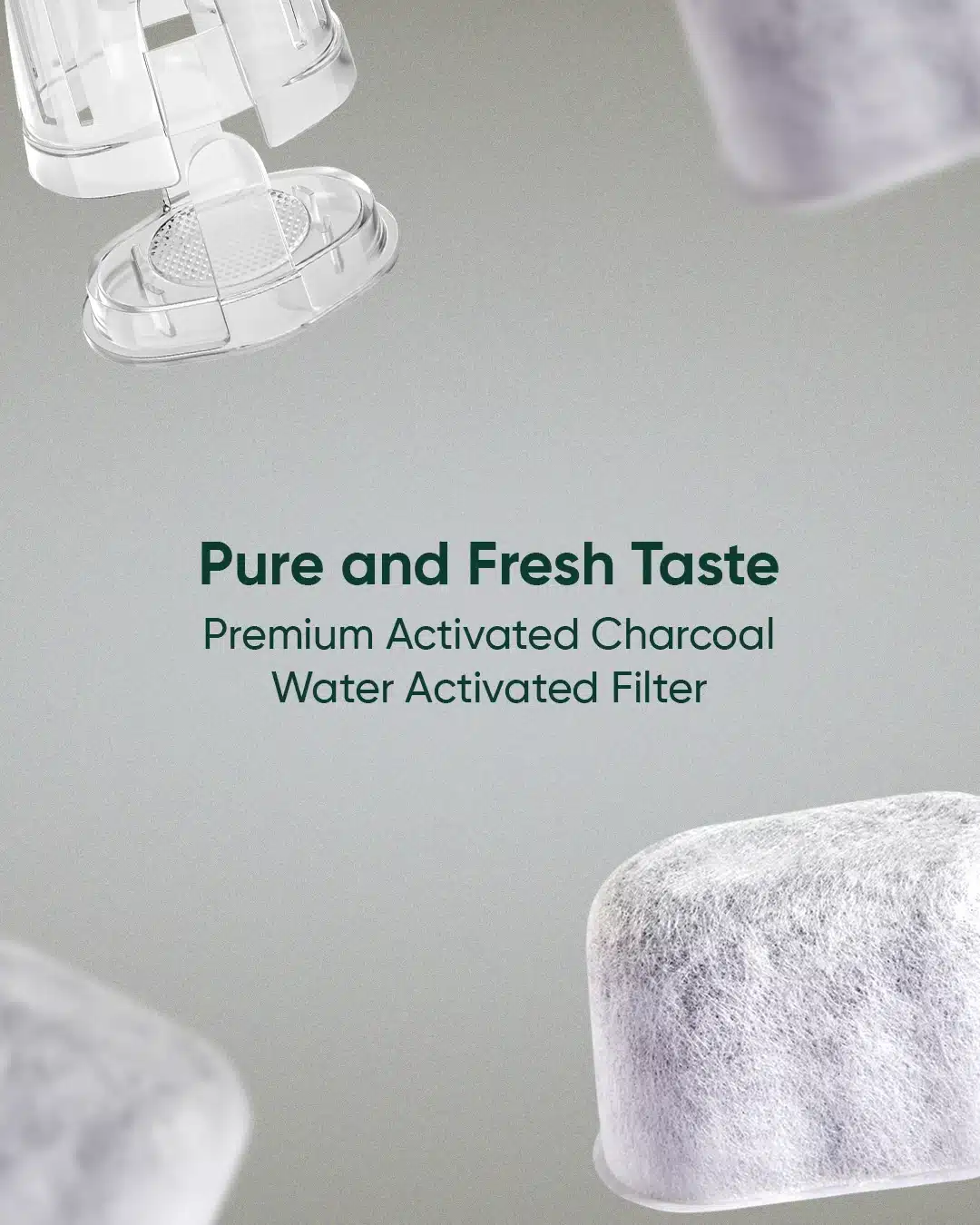 Cuisinart water filters for a pure and fresh taste. Premium activated charcoal filter.