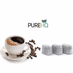 Keurig Starter Kit Replacement: Water filter for Keurig 2.0 coffee maker with 3 water cartridges and coffee cup.