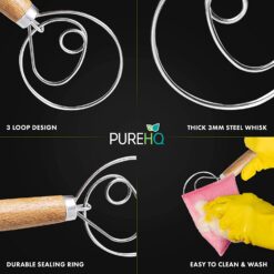 Danish Dough Whisk Mixer: 13