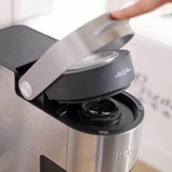 Reusable K Cups for Keurig Supreme: Refillable coffee pods inside Keurig coffee maker.