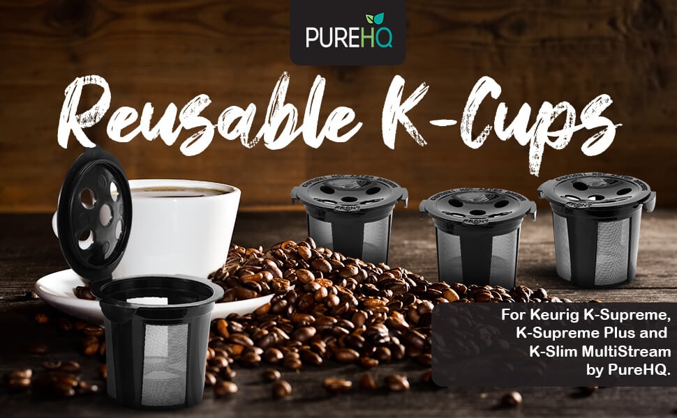 6 Keurig compatible activated charcoal water filters for Keurig 2.0 and 1.0 coffee machines