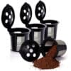 Reusable K Cups for Keurig Supreme: 4 refillable coffee pods for Keurig Supreme & K-Supreme Plus coffee makers.