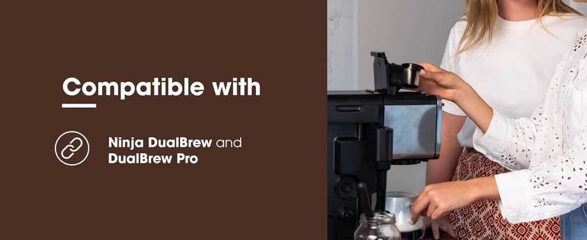 Keurig compatible water filters: 12-pack activated charcoal filters for Keurig 2.0 & 1.0 coffee machines. Universal fit, improves coffee taste.