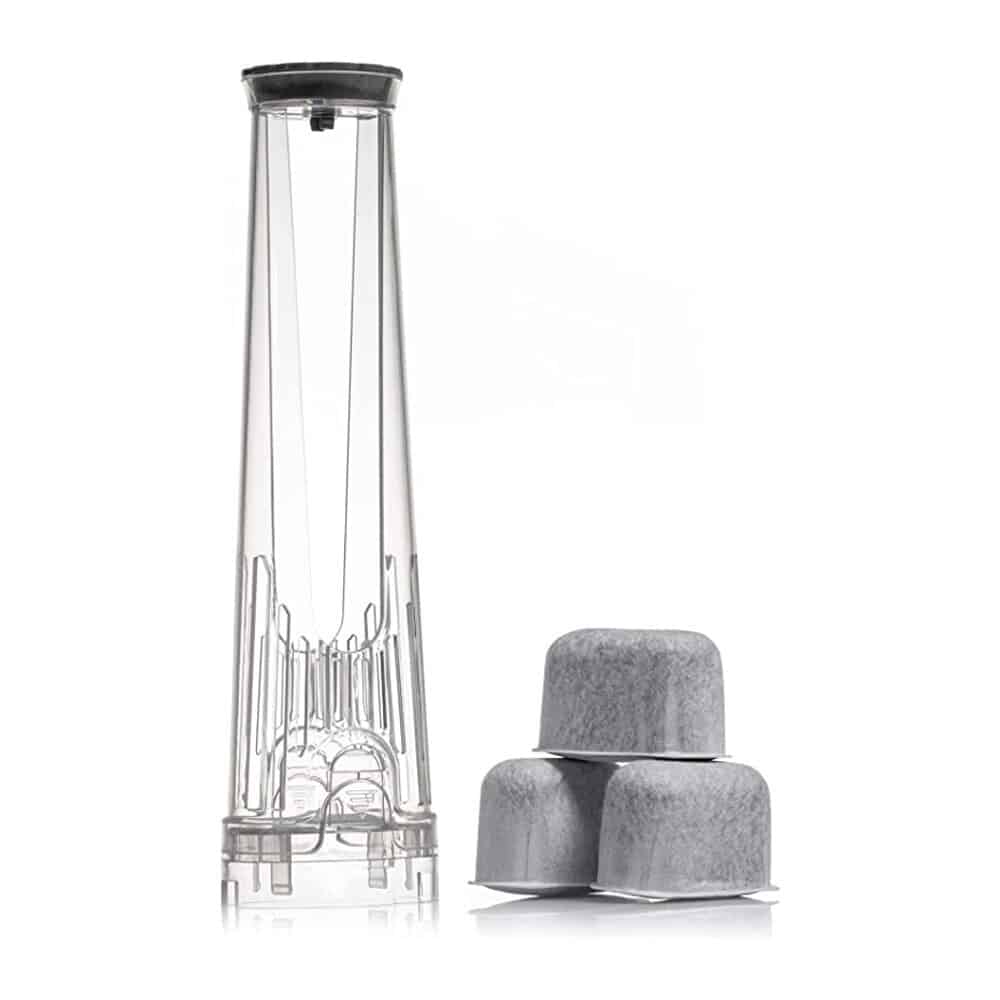 Water Filter for Ninja DualBrew Pro Coffee Maker with filter holder and 3 compatible Ninja water filter cartridges