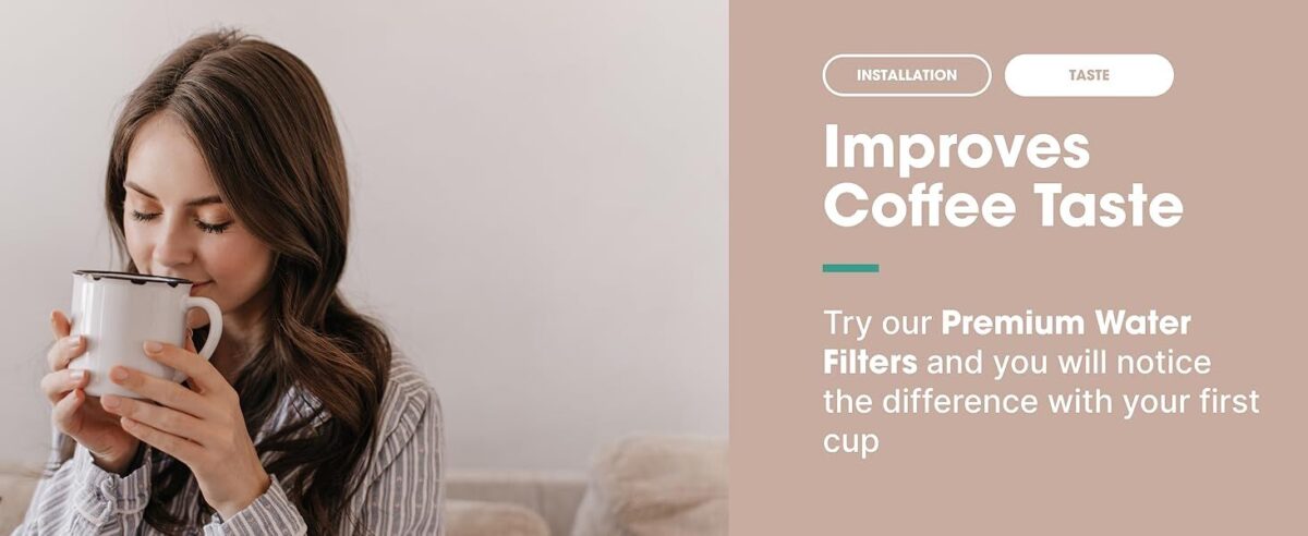 6 Keurig compatible activated charcoal water filters for Keurig 2.0 and 1.0 coffee machines