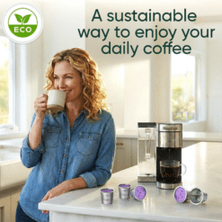 Reusable stainless steel K-Cups for Keurig MultiStream: A sustainable way to enjoy daily coffee.