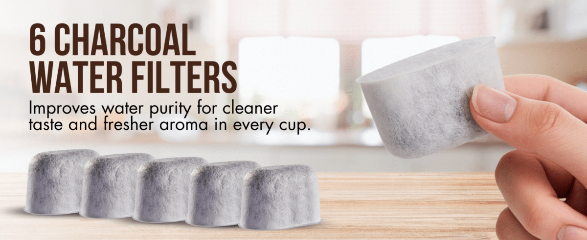 KEURIG Replacement Water Filters: Keurig compatible activated charcoal filter for Keurig 2.0 & 1.0 coffee machines.