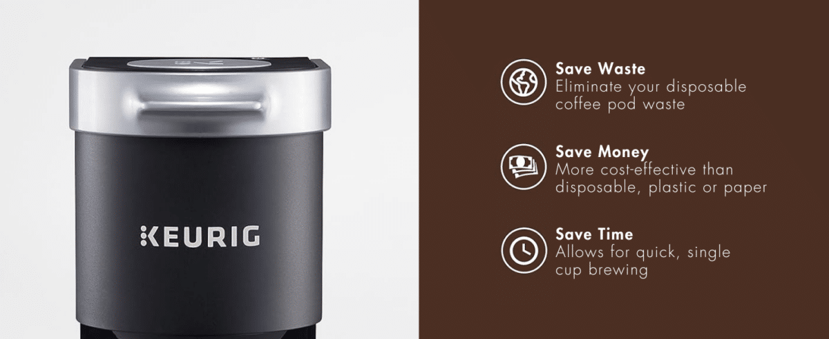 KEURIG Replacement Water Filters: 12-pack activated charcoal filters, keurig compatible for 2.0 & 1.0 coffee machines.