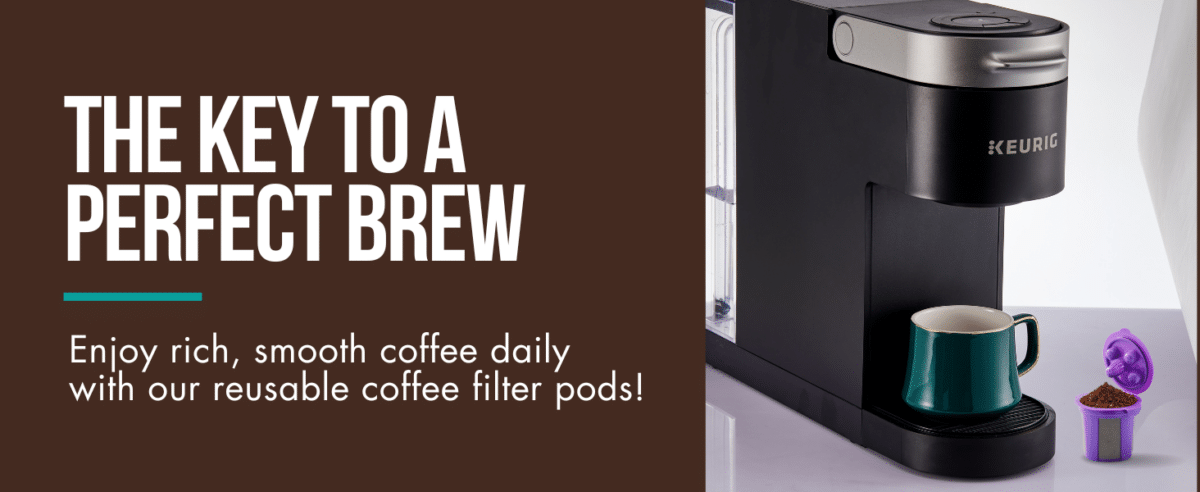 KEURIG Replacement Water Filters: 12-pack activated charcoal filters, keurig compatible for 2.0 & 1.0 coffee machines.