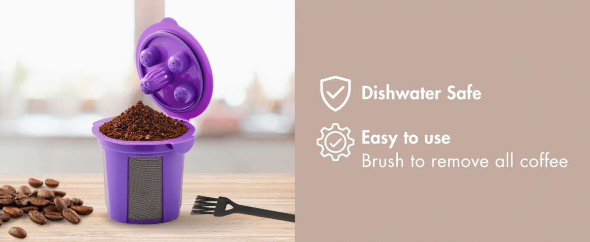 KEURIG Replacement Water Filters: Keurig compatible activated charcoal filter for Keurig 2.0 & 1.0 coffee machines.