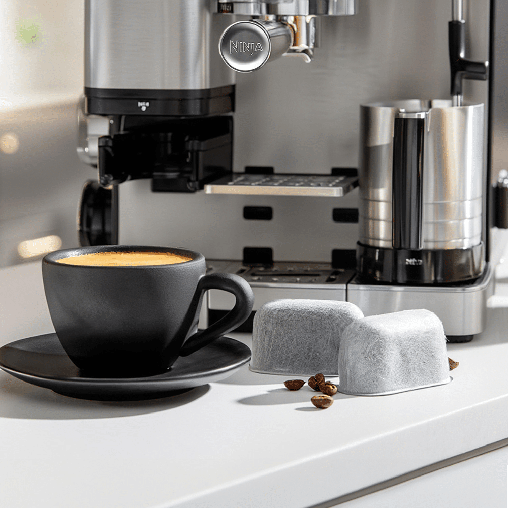 PureHQ filters with Ninja Luxe Cafe: Replacement charcoal water filters for Ninja coffee machines ES701 & ES601