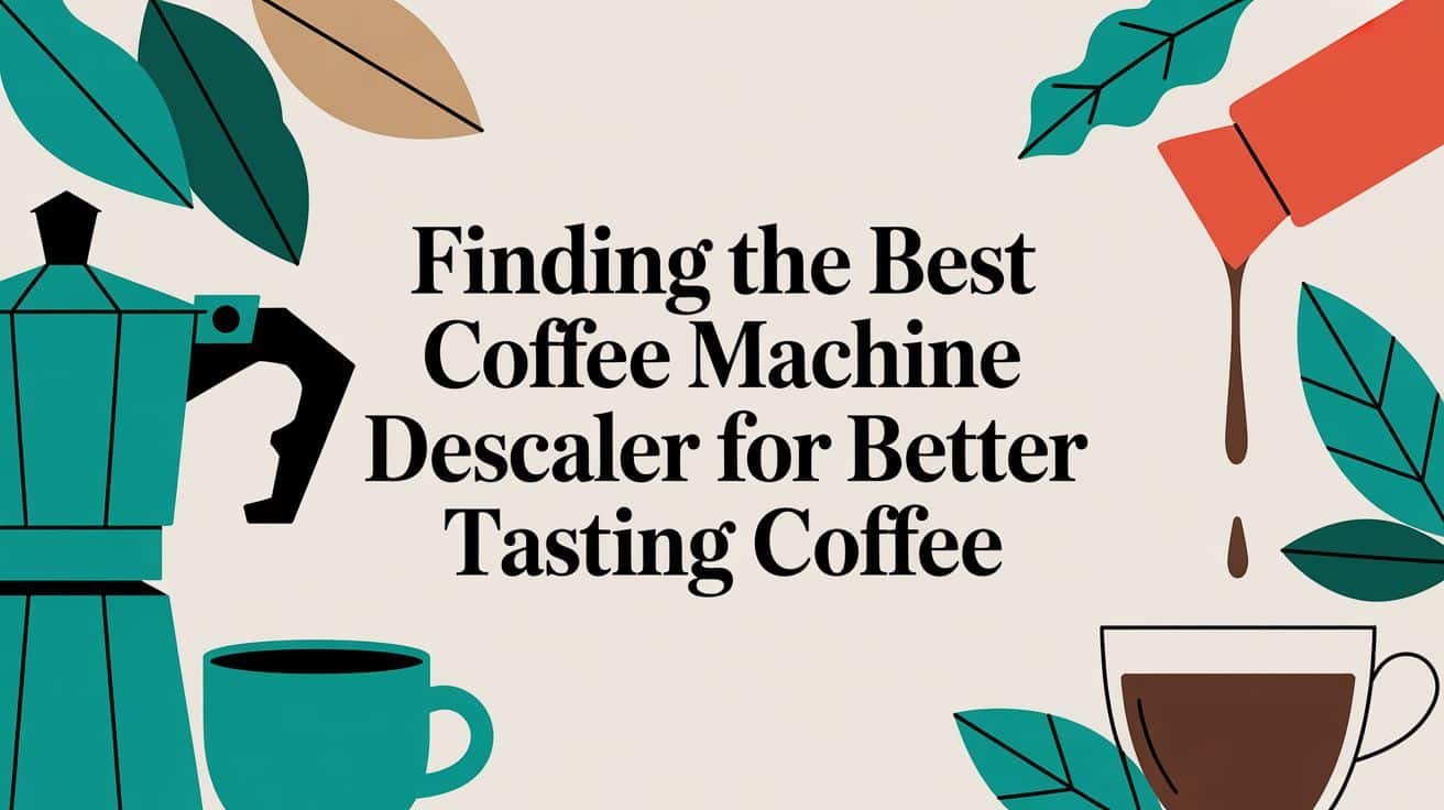 Finding the best coffee machine descaler for better tasting coffee