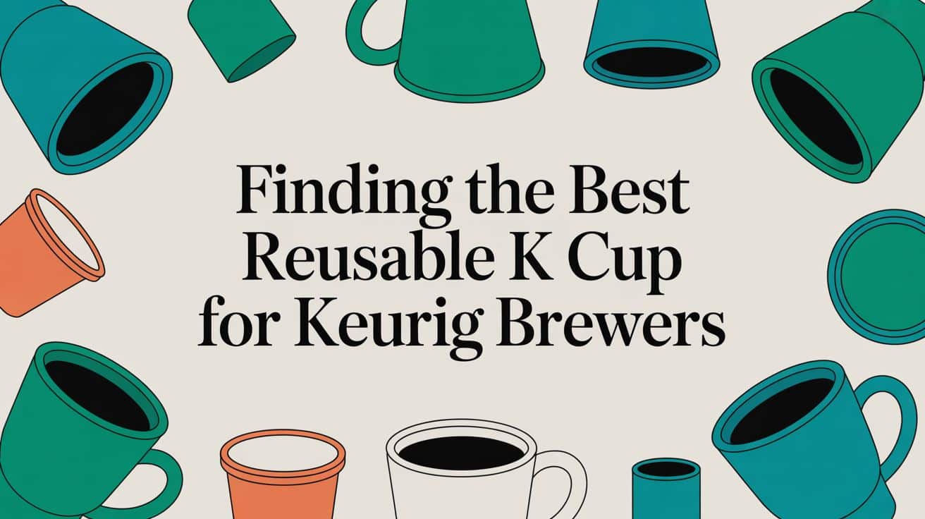 Reusable K Cups for Keurig Brewers graphic.