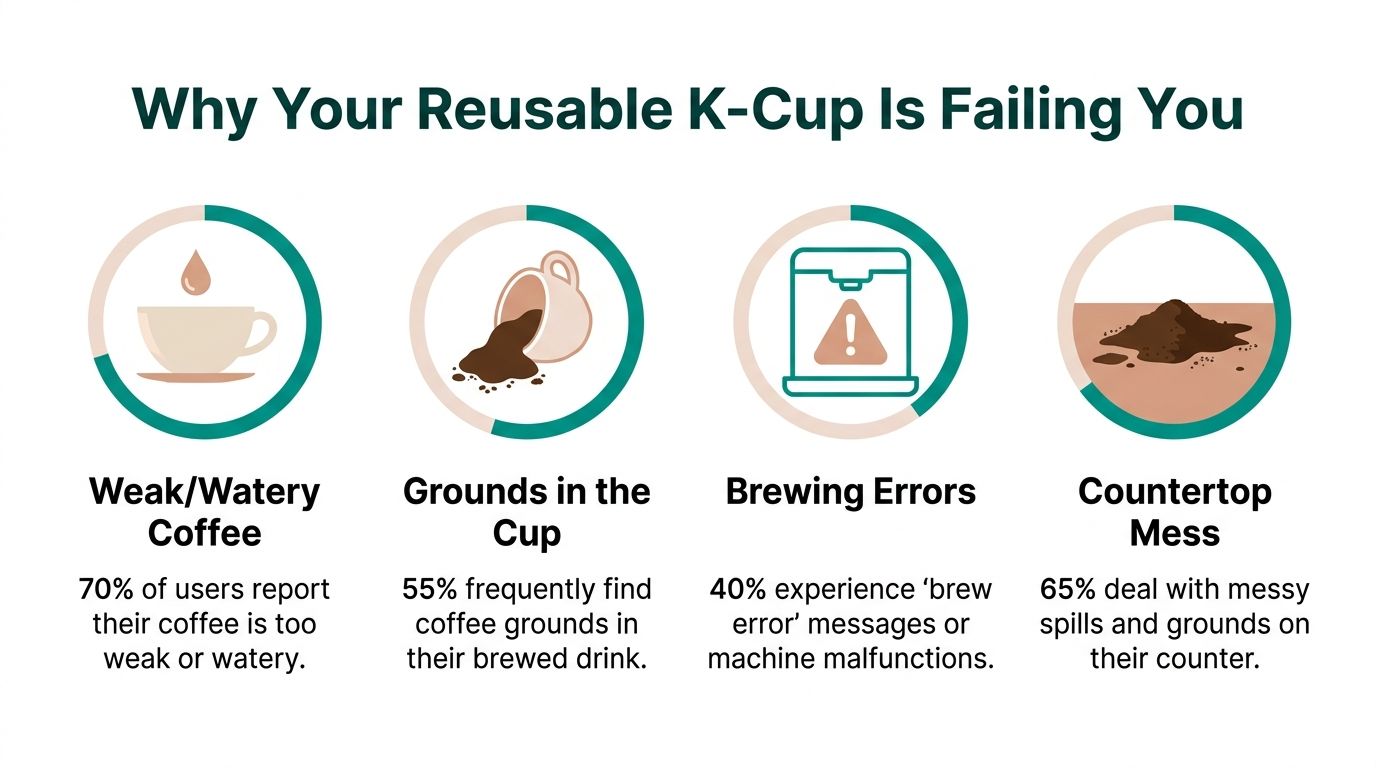 Why Your Reusable K-Cup Is Failing You
